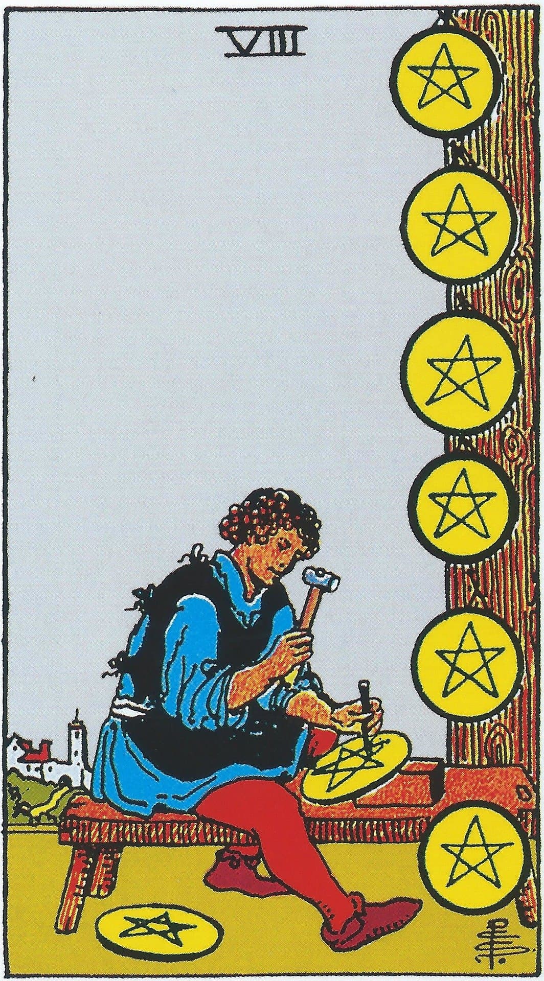 Eight of Pentacles