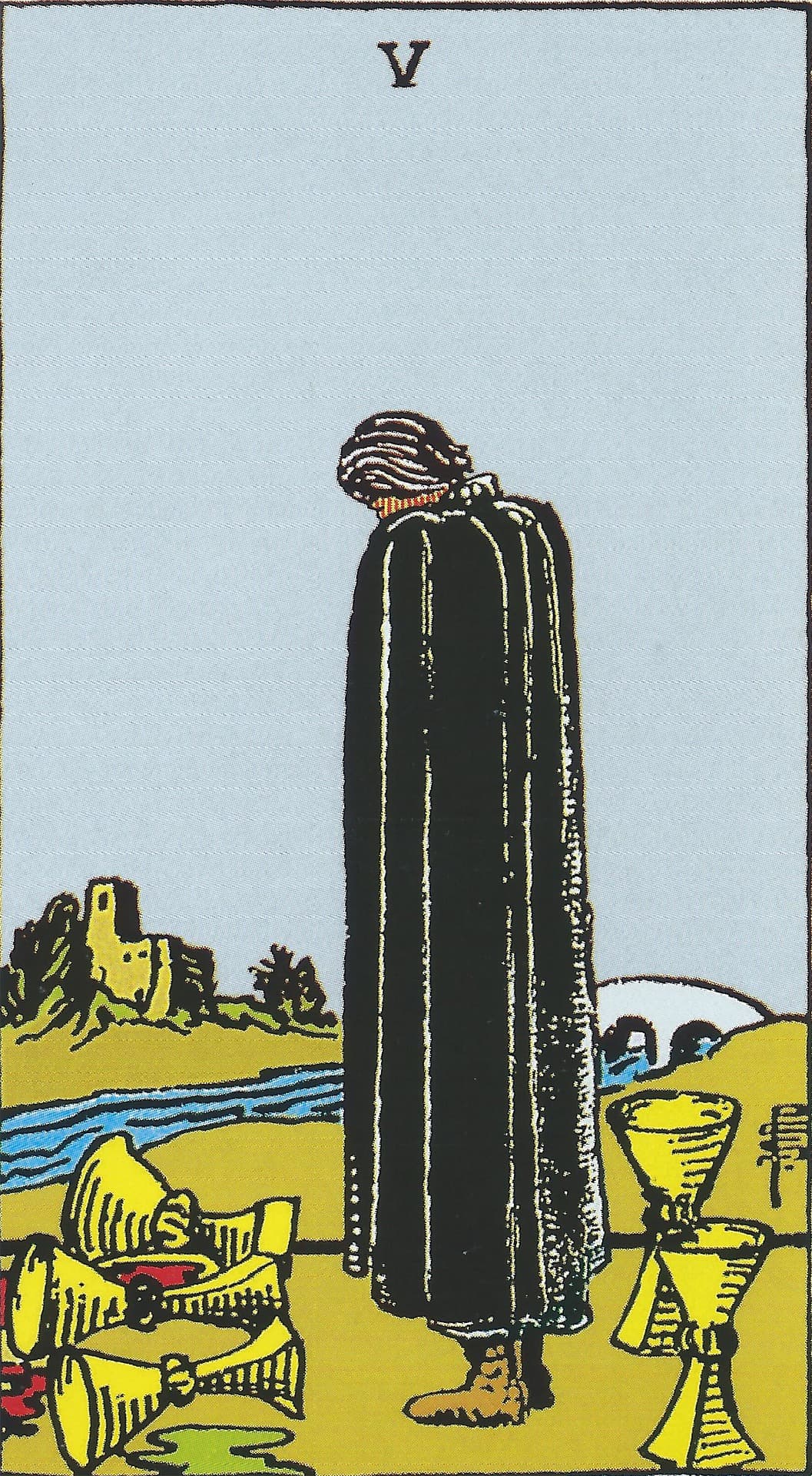 Five of Cups