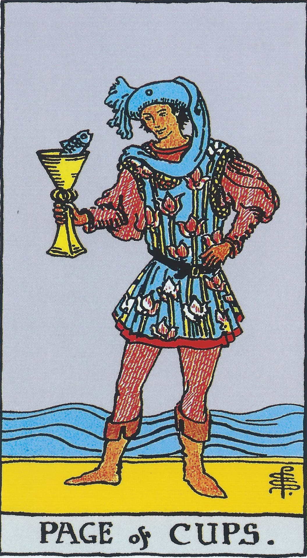 Page of Cups