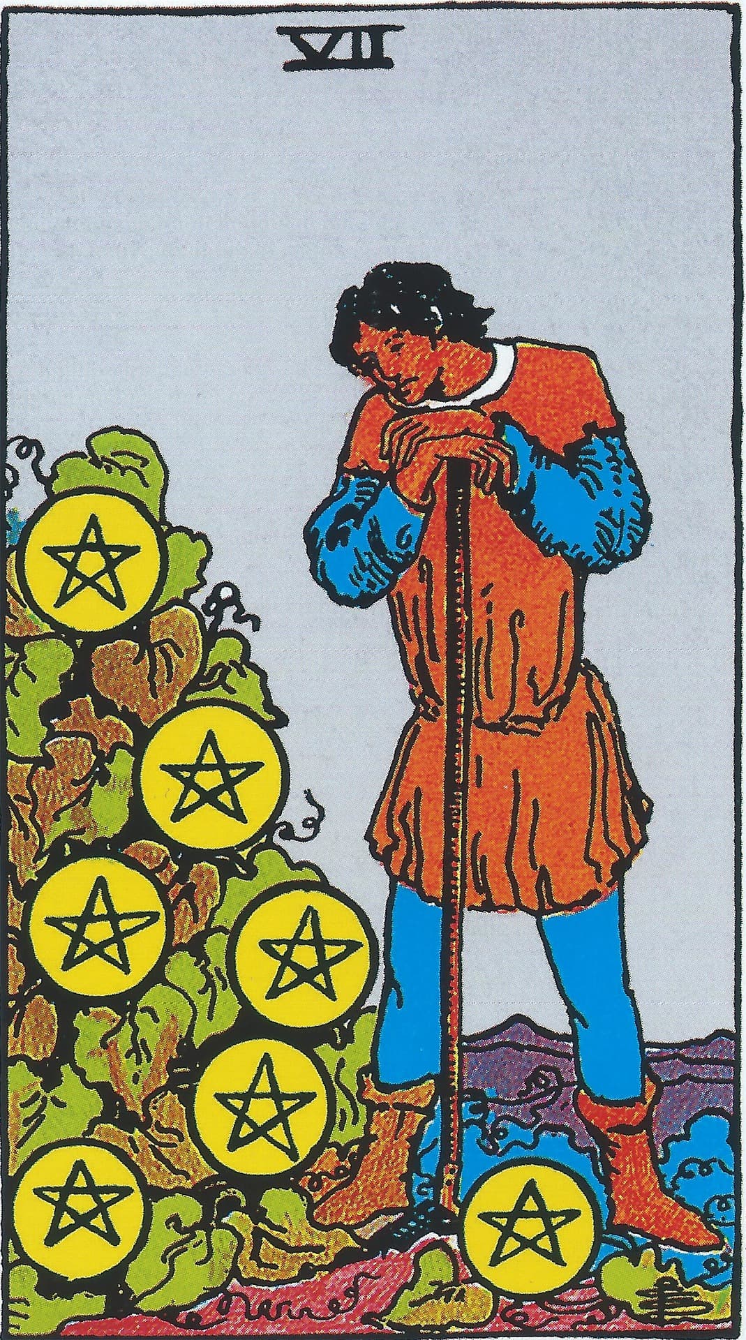 Seven of Pentacles