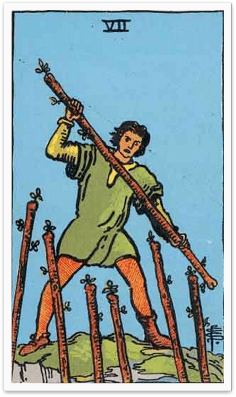 Seven of Wands