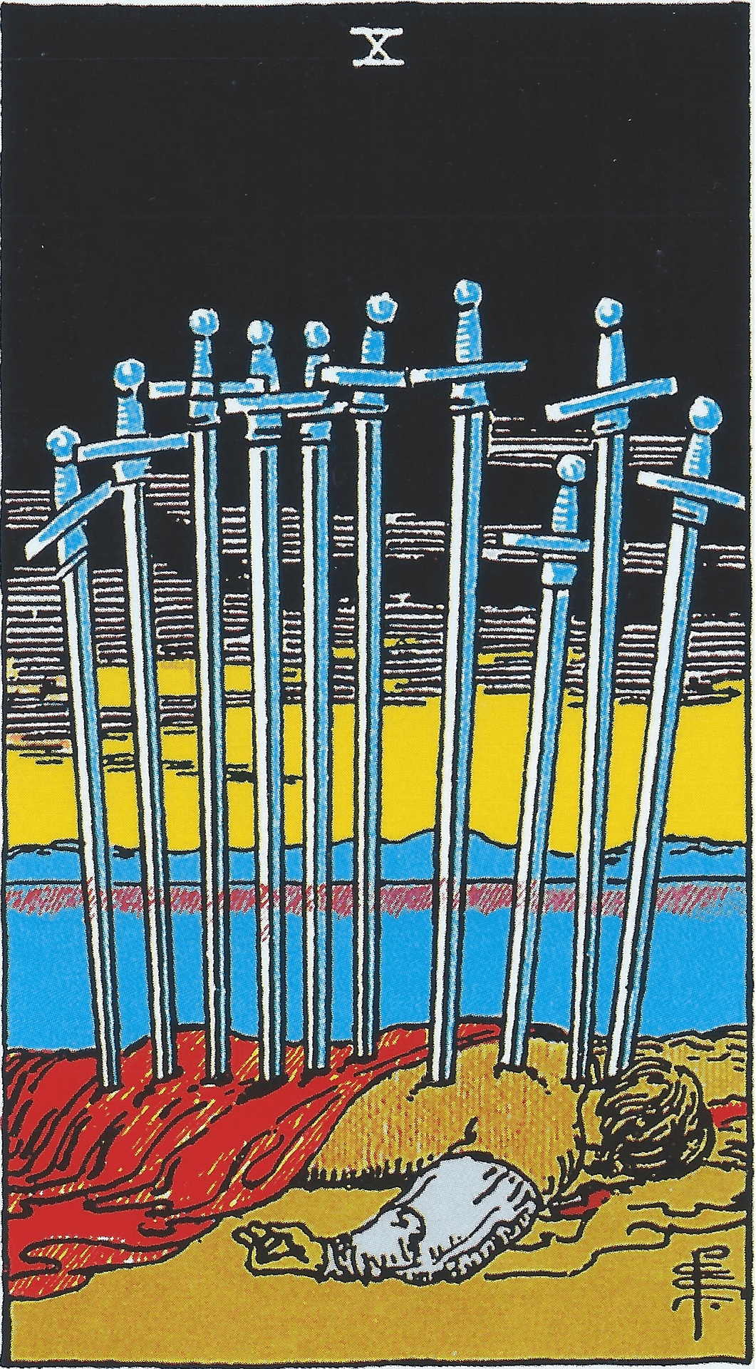 Ten of Swords