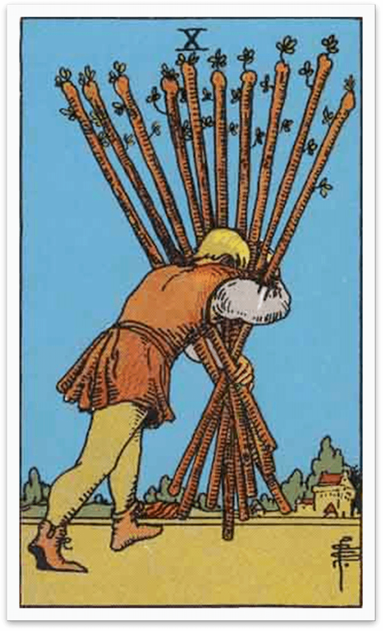 Ten of Wands