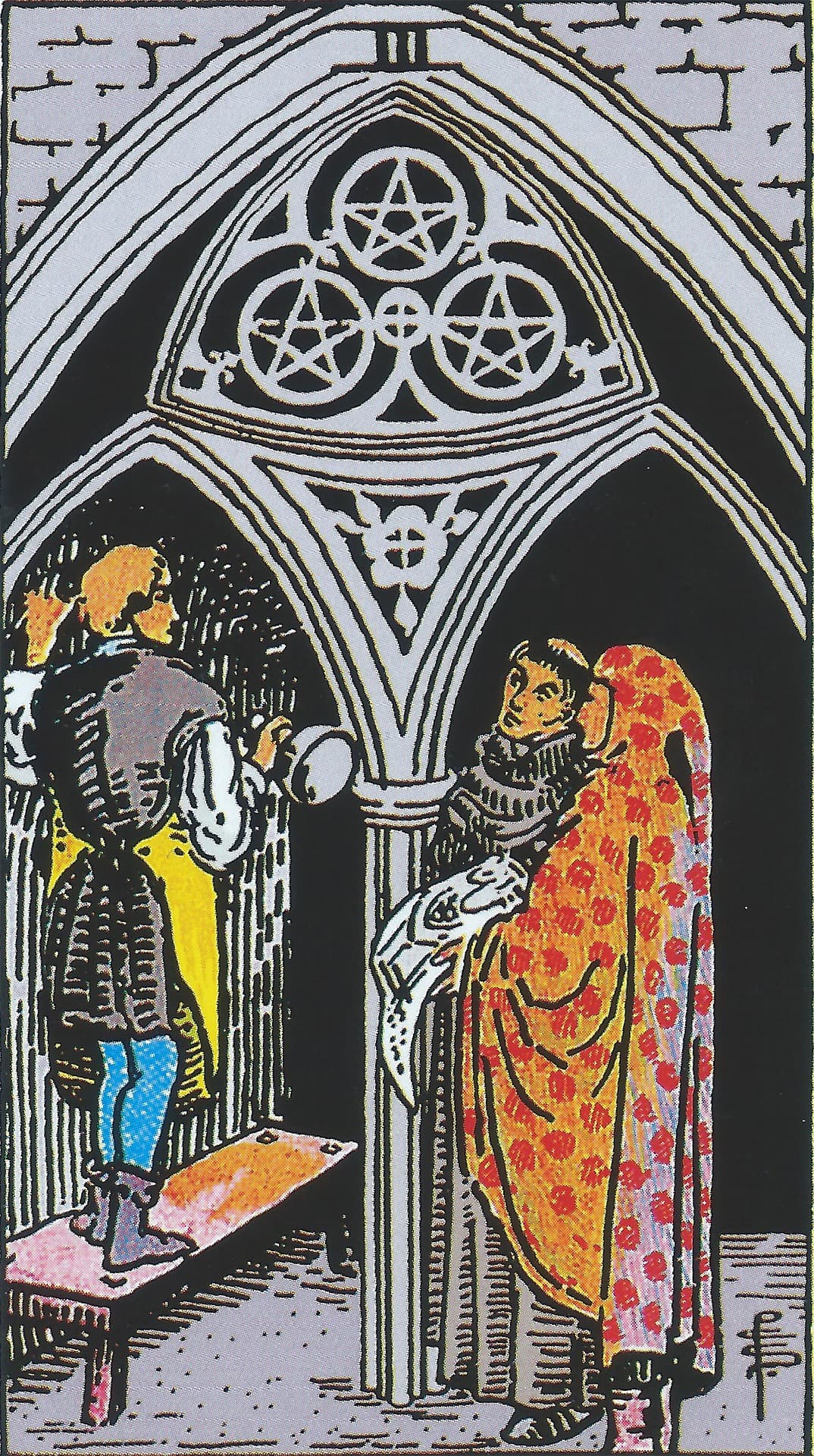 Three of Pentacles