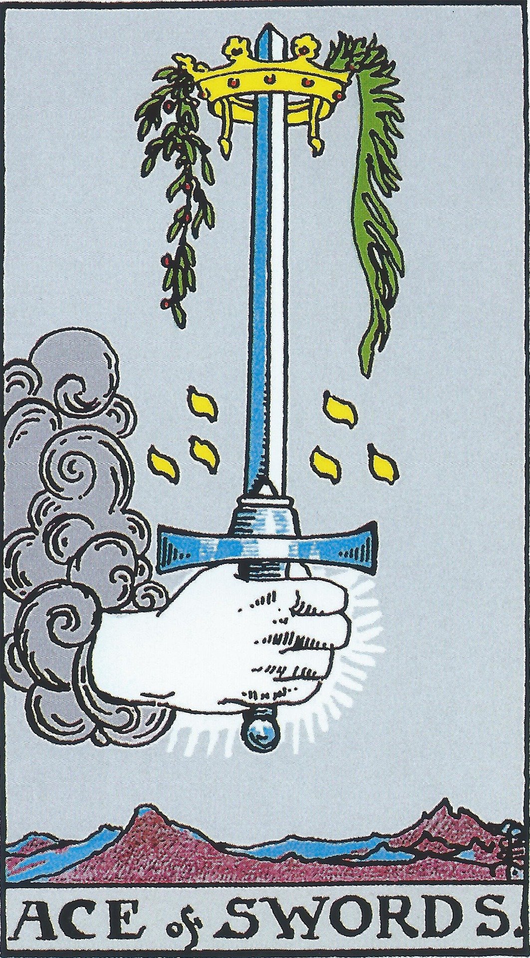 Ace Of Swords Tarot Card Meaning Love Career Reversed 